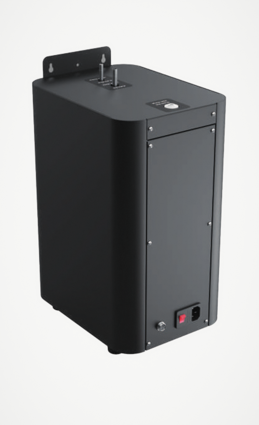 VISIO Hot Water Tank, black under-counter 5 liter tank